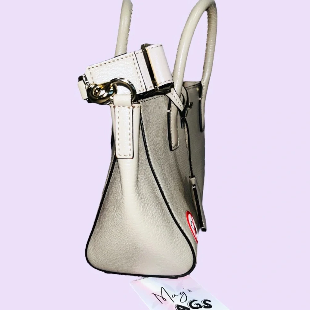 Anya Hindmarch: No Phones No Mobiles Patch Shoulder Tote Bag - Picture 8 of 16